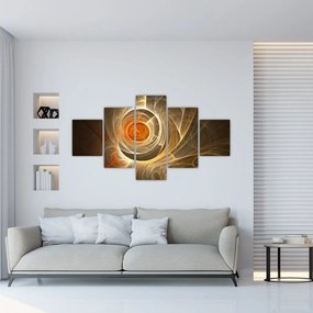 Obraz abstrakcji (125x70 cm)