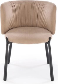 Krzesło do jadalni z kubełkowym oparciem K531 Halmar