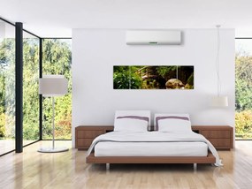 Obraz - Most nad rzeką (170x50 cm)