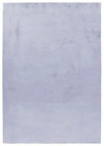 Dywan pluszowy Pouffy srebrny 200 cm x 290 cm