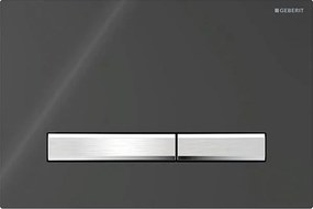 Geberit 115.788.DW.2-Przycisk spłukujący Sigma50 24,6x16,4 cm czarny/matowy chrom