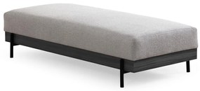 Taboret Eti Black Pouffe Grey