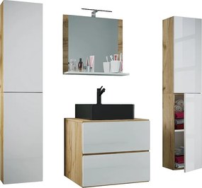 5-częściowa umywalka łazienkowa 60 cmLendas XL