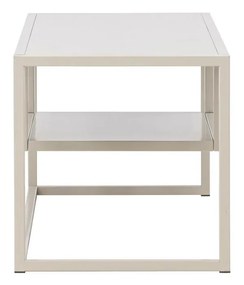 Metalowa szafka RTV RIVERSIDE 120x40cm, beżowy