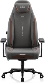 Fotel gamingowy materiałowy Diablo X-Eye Prime Normal Size, Stone Grey