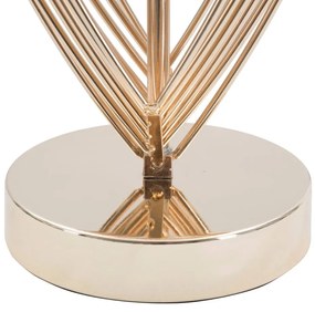 Lampa stołowa ze złotym zdobieniem MAXT