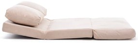 Kremowa rozkładana sofa 120 cm Taida – Balcab Home
