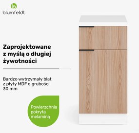 Blumfeldt WoodVista szafka kuchenna z szufladami