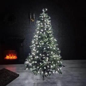 Lampki na choinkę LED zimna biel 16m 160LED