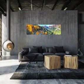 Obraz - Przełęcz Malajska (170x50 cm)