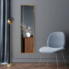 Stylowe lustro stare złoto  H2-A17