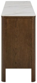 Brązowa komoda w dekorze dębu 160x75x40 cm Southampton – Actona