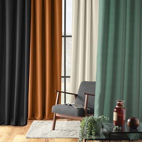 Brązowa zasłona 140x280 cm Soline – douceur d'intérieur