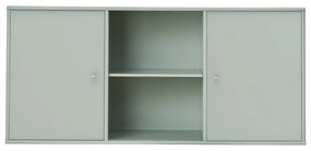 Jasnozielona niska komoda wisząca 133x61 cm Mistral – Hammel Furniture