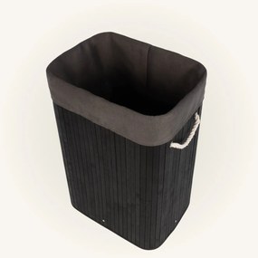 Bambusowy kosz na pranie SADE, 80 l