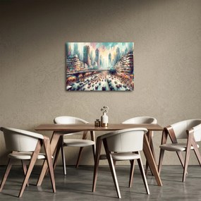Obraz - Życie w wielkim mieście (70x50 cm)