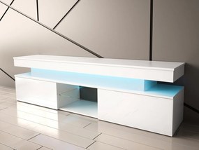 Szafka RTV Lestirola 2D 190 z oświetleniem LED