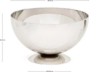 Misa ze stali nierdzewnej w kolorze srebra ø 25,5 cm Nirela – Kave Home