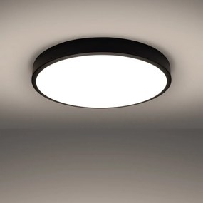 Plafon ONYX 60 czarny LED 3000K SOLLUX  LIGHTING