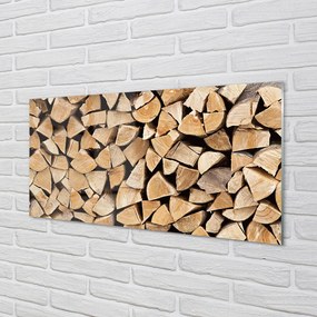 Szklany Panel Drewno opał skład