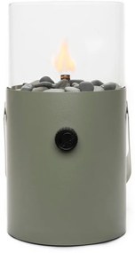 Oliwkowa lampa gazowa Cosi Original, wys. 30 cm