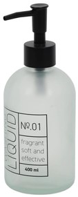 Szklany dozownik na mydło, 400 ml