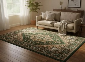 Zielony dywan rustykalny N4-Z60