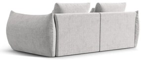 Jasnoszara sofa 232 cm Bloom – Micadoni Home