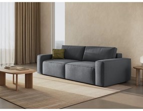 Ciemnoszara rozkładana sofa 247 cm Jodie – Micadoni Home