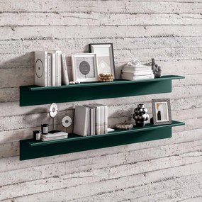 Półka wisząca JOANNE 1200 mm, Modern: butelkowa zieleń