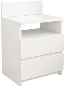 Szafka nocna z 2 szufladami 40 cm – nowoczesny styl loftowy, MDF