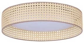 Duolla - LED Plafon ROLLER LED/24W/230V śr. 45 cm rattan