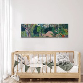 Obraz - Paul Gauguin, Te raau rahi (The Big Tree), reprodukcje (170x50 cm)