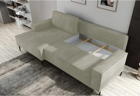 Narożnik MATANO układ Prawostronny z funkcją L i w tkaninie POSO WERSAL