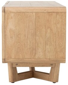 Komoda z litego drewna kauczukowego w naturalnym kolorze 120x55x45 cm Serrone – Bloomingville