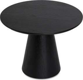 Stolik Kawowy CASSANDER 60 cm Czarny Nowoczesny Loft