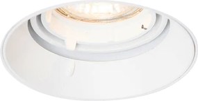 Inteligentny reflektor wpuszczany biały okrągły bezramkowy z Wifi GU10 50mm - Oneon