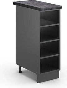 Półka kuchenna antracyt 30x60x82 fame-line