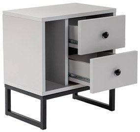 Stolik nocny Glimmer Grey