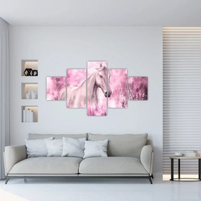 Obraz - Malowany koń (125x70 cm)
