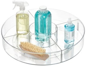 Okrągły przezroczysty pojemnik iDesign The Home Edit, ⌀ 45,7 cm