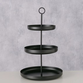 Metalowa patera na owoce CREDO, 3 poziomy, 32,5 cm