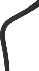 Lampa stojąca czarna z wbudowanym LED 5-stopniowym ściemniaczem w Kelvinach - Botot