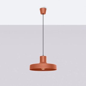 Lampa wisząca BILO ochra czerwona SOLLUX  LIGHTING