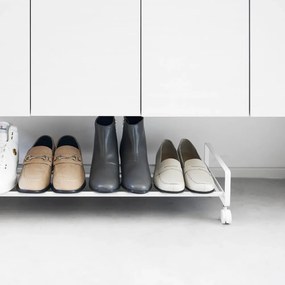 Biały metalowy regał na buty 83,5x14,5x27,5 cm Tower – YAMAZAKI