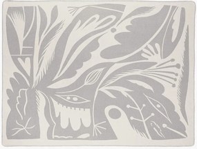 Jasnoszary koc 165x200 cm Lino – noo.ma