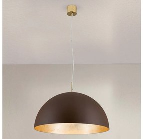 Orion HL 6-1623/1 - Żyrandol na lince ELIANO 1xE27/60W/230V śr. 50 cm brązowy/złoty