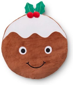 Pluszowa poduszka dekoracyjna ze świątecznym motywem 35x35 cm Christmas Pudding – Catherine Lansfield
