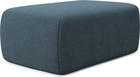 Pufa - z tkaniny strukturalnej - jeans - KAPUA