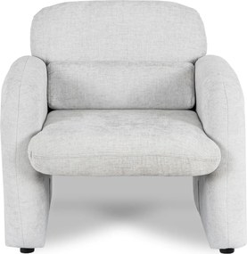 Fotel Wypoczynkowy do Salonu TOGO Szary Nowoczesny